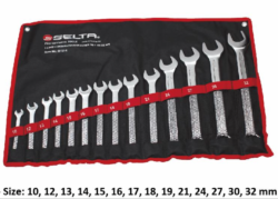 14 Pcs Combination Spanner Set