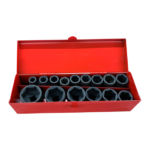 15 Pcs 1/2” Dr. Impact Socket Set
