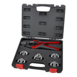 7 Pcs Quick Interchangeable Ratchet Crimping Tool Kit