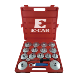 17 Pcs Heavy-Duty Oil Filter Cap Wrench Set