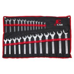 25 Pcs Combination Spanner Set                                   - Size: 6, 7, 8, 9, 10, 11, 12, 13, 14, 15, 16, 17, 18,19, 20, 21, 22, 23, 24, 25, 26,27,28, 30, 32mm