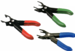 Set of 3 fuel pipe separation pliers