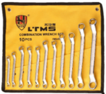 8PC CR-V double box end wrench set