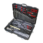 180 Pcs 1/4” & 3/8” & 1/2” Dr. Tool Set