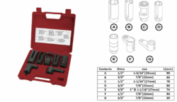 7PCS Sensor & Sending Unit Socket Set