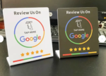 NFC google review or custom link