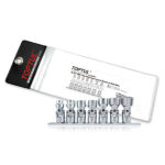 3/8" DR. 12PT Flexible Universal Socket Rail Set