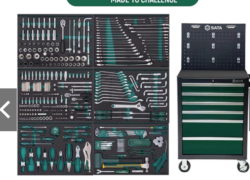 368Pc. Automotive Tool Set (With 7 Drawer Trolley)