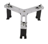 Bent foot fuel tank cover wrench three claws