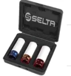 3 Pcs Aluminum Impact Socket